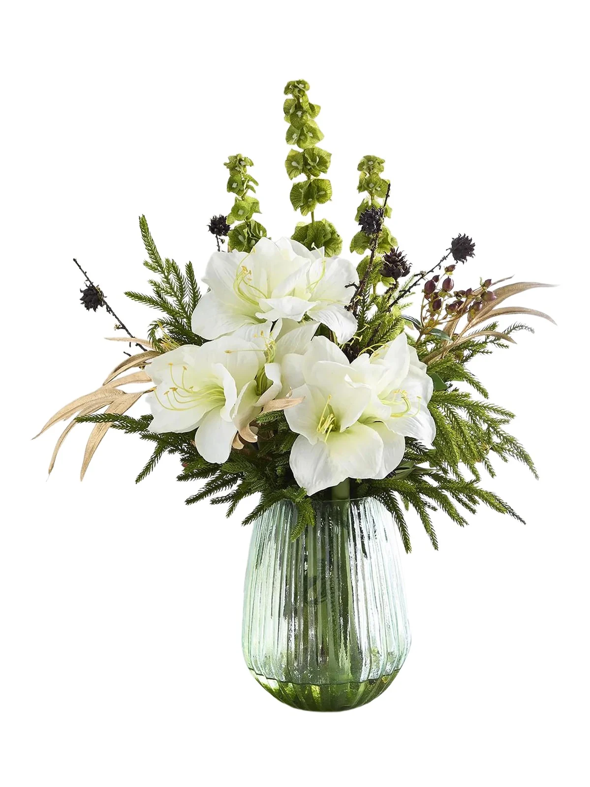 TC Floral Artificial Christmas 27" Floral Arrangement