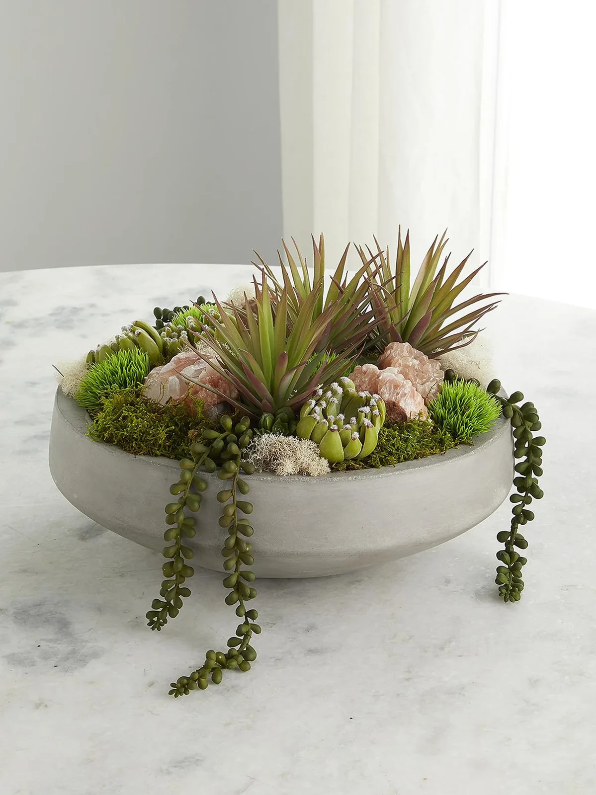 TC Floral Artificial Succulents Arrangement