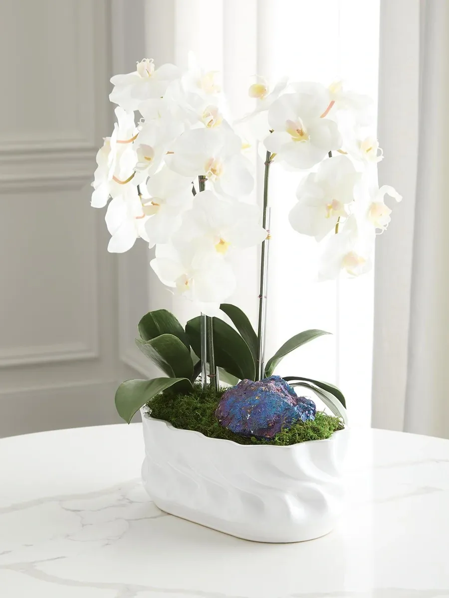 TC Floral Artificial Triple Orchid Floral Arrangement | Thumbnail 3 TC Floral Artificial Triple Orchid Floral Arrangement | Thumbnail 3