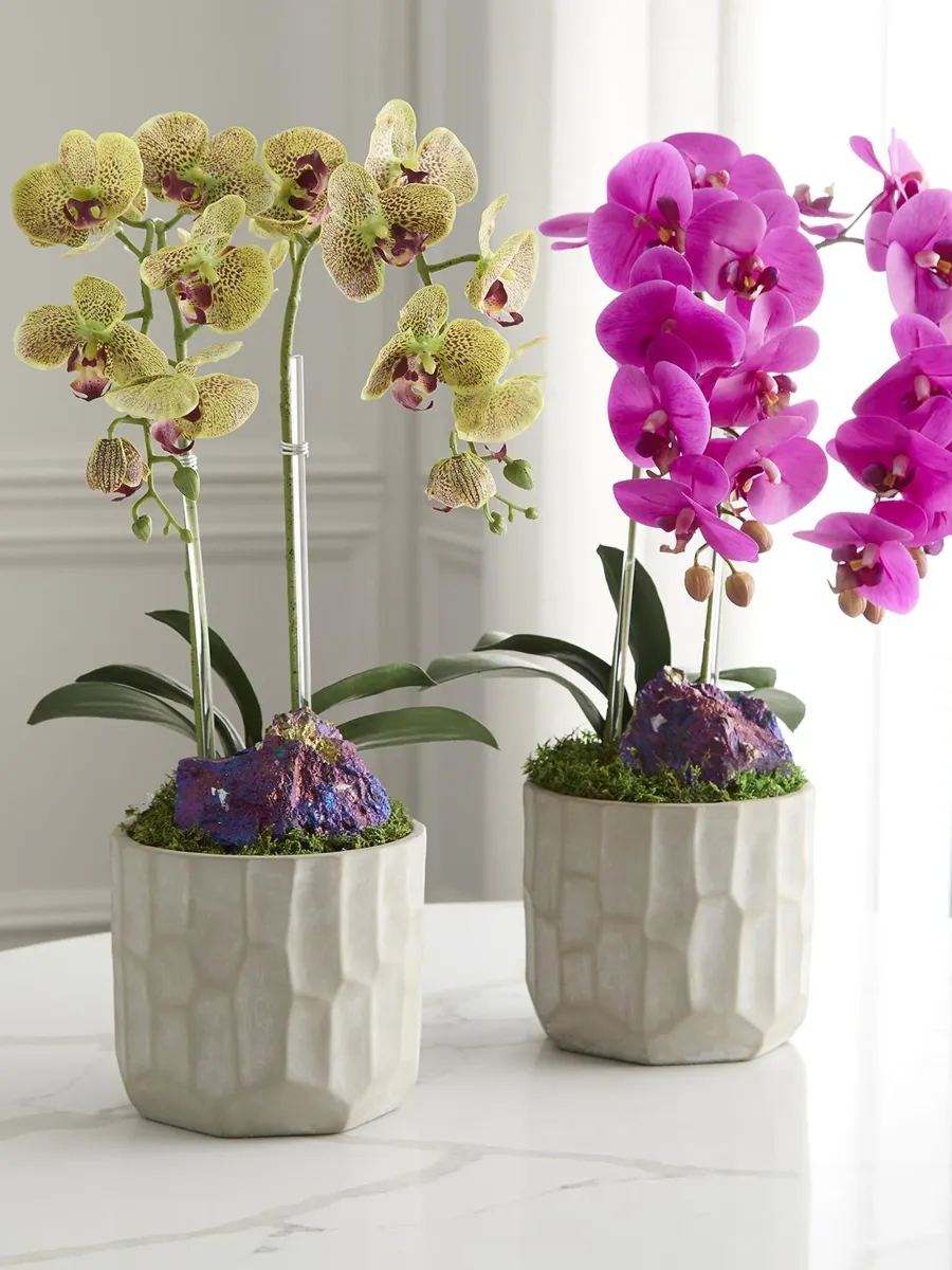 TC Floral Artificial Double Orchid Floral Arrangement | Thumbnail 6 TC Floral Artificial Double Orchid Floral Arrangement | Thumbnail 6