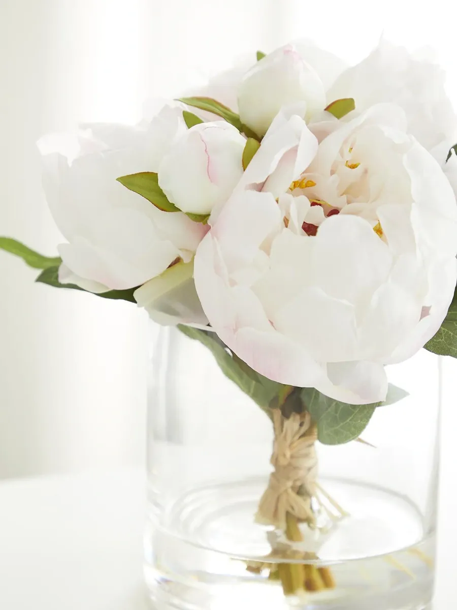 TC Floral Artificial Fresh Cut Peonies Floral Arrangement | Thumbnail 2 TC Floral Artificial Fresh Cut Peonies Floral Arrangement | Thumbnail 2