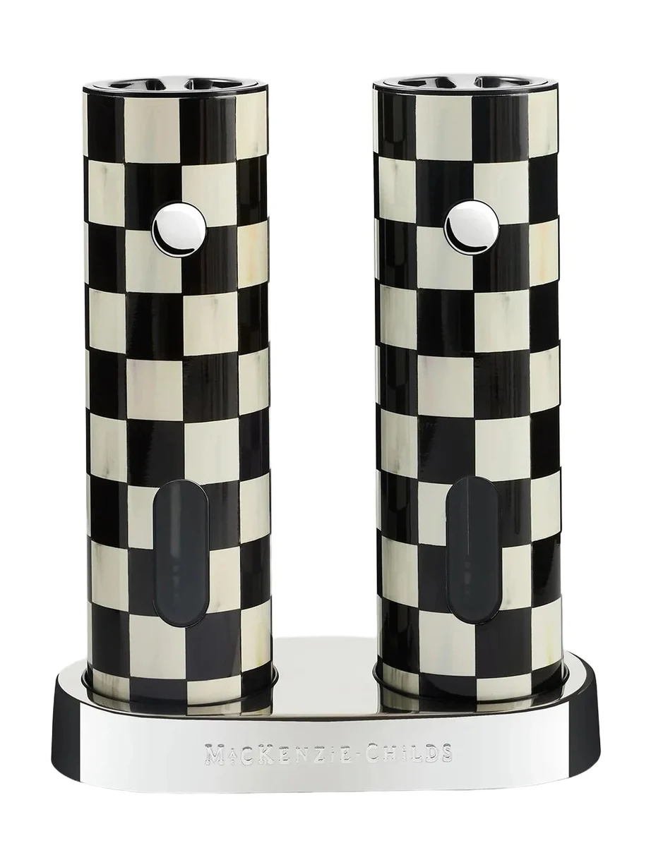 Courtly Check Electric Salt & Pepper Grinders