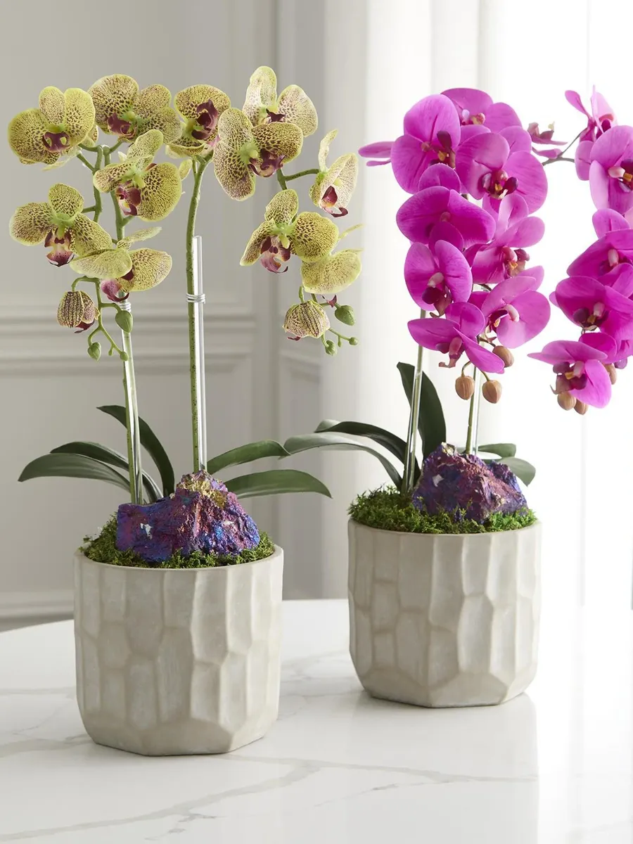 TC Floral Artificial Double Orchid Floral Arrangement | Thumbnail 2 TC Floral Artificial Double Orchid Floral Arrangement | Thumbnail 2