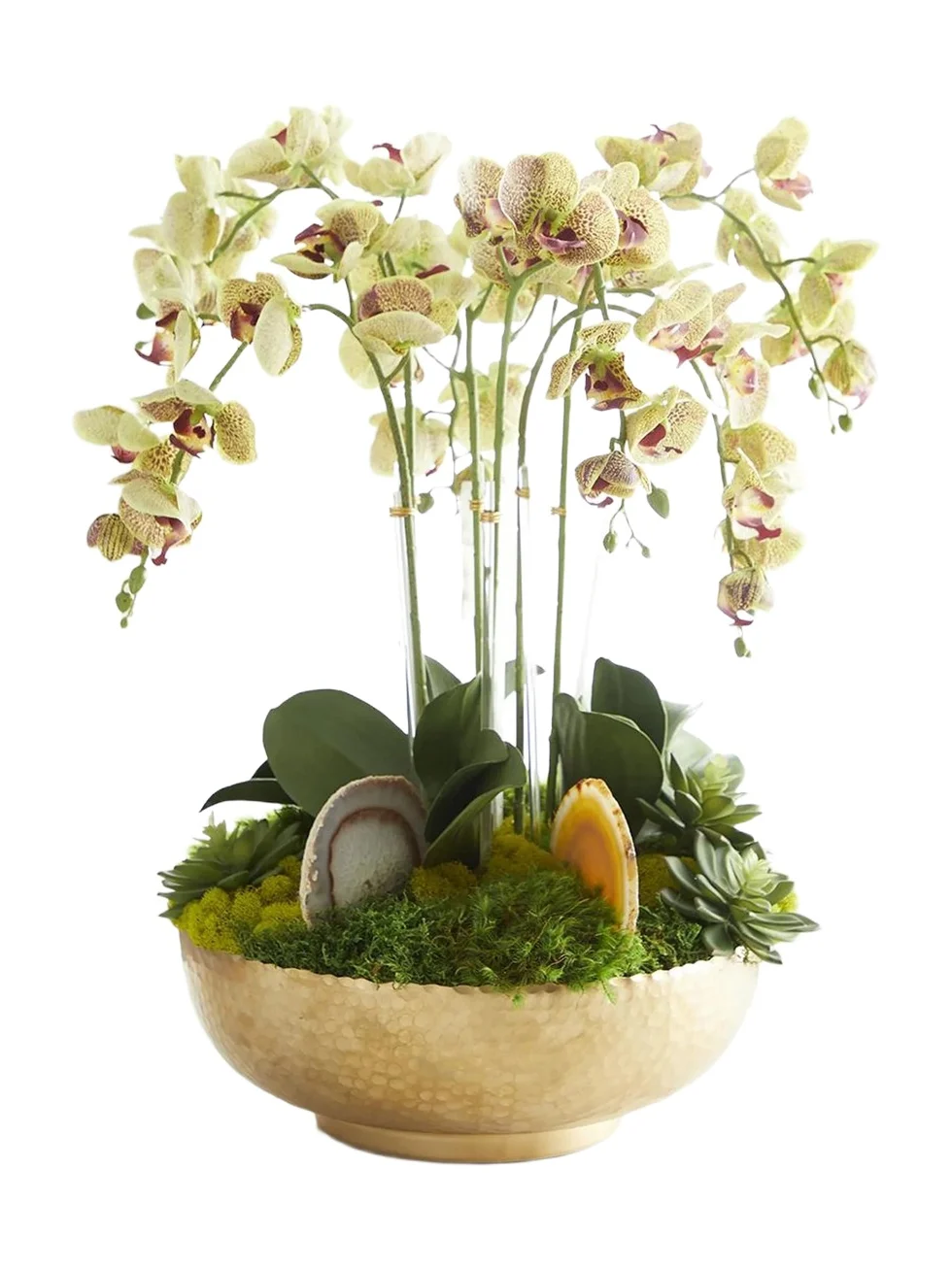 TC Floral Artificial Orchid Floral Arrangement