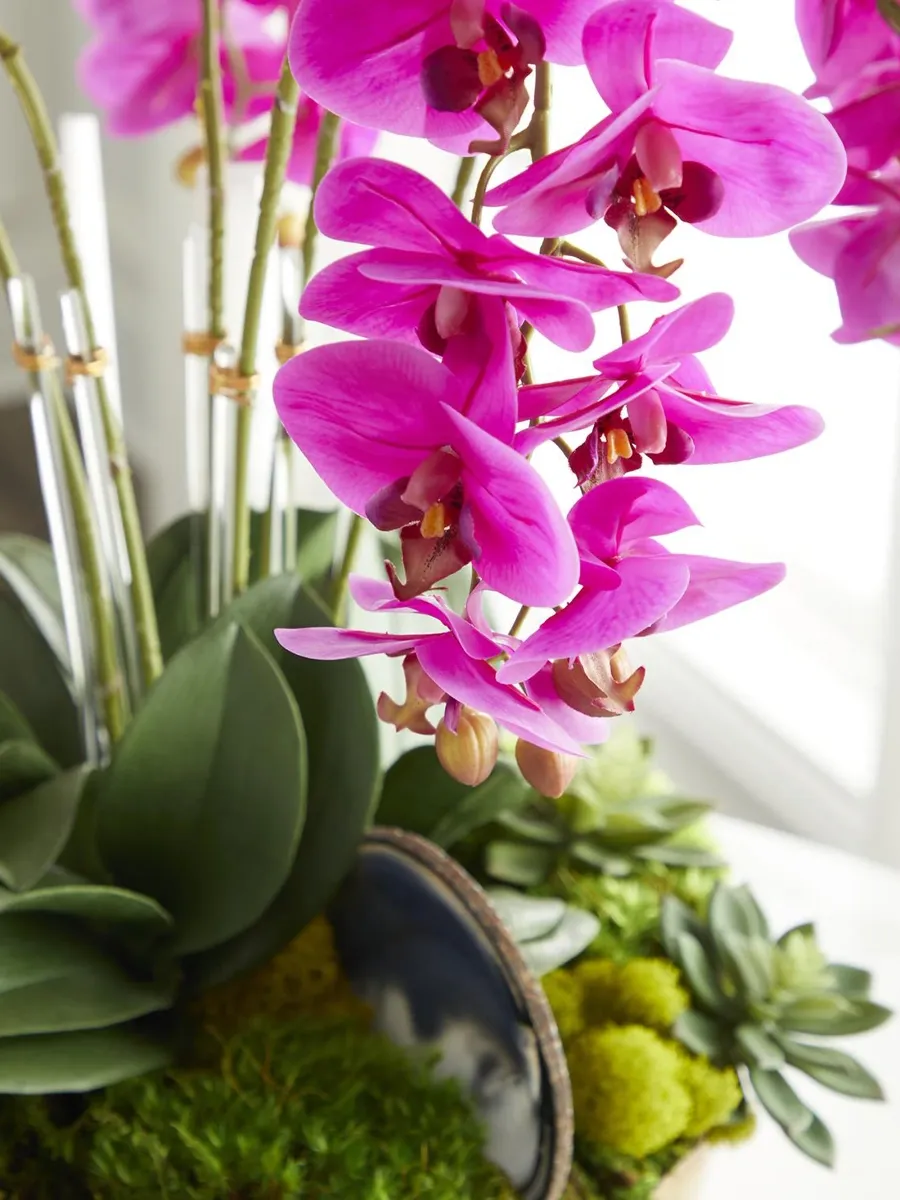 TC Floral Artificial Orchid Floral Arrangement | Thumbnail 2 TC Floral Artificial Orchid Floral Arrangement | Thumbnail 2