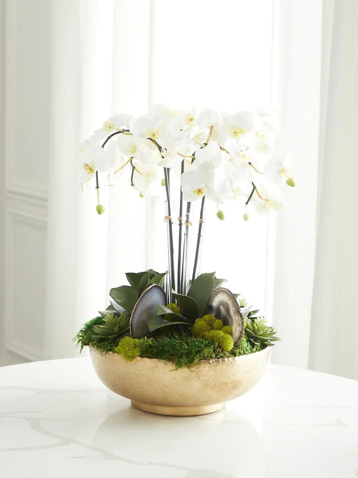TC Floral Artificial Orchid Floral Arrangement