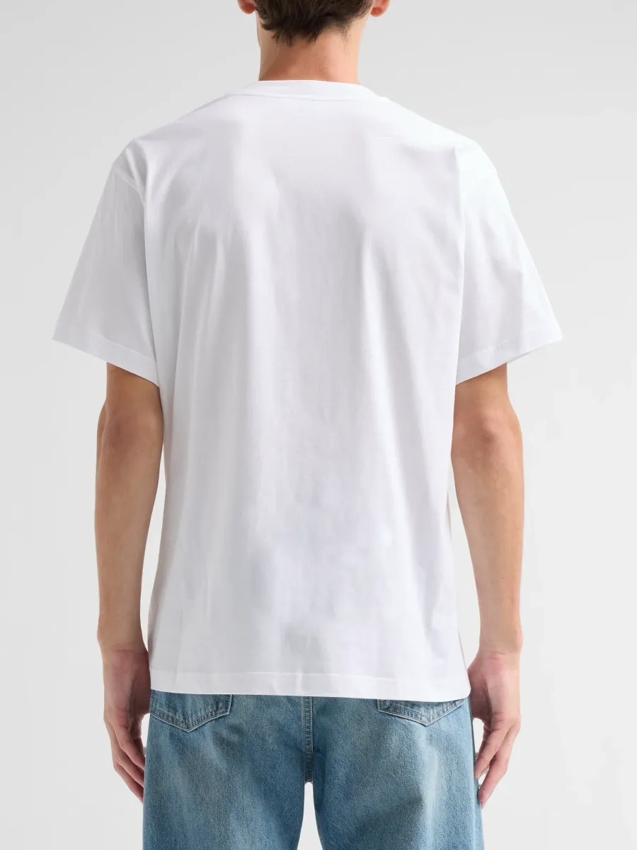 MOSCHINO Men's Logo Cotton Jersey T-Shirt | Thumbnail 3