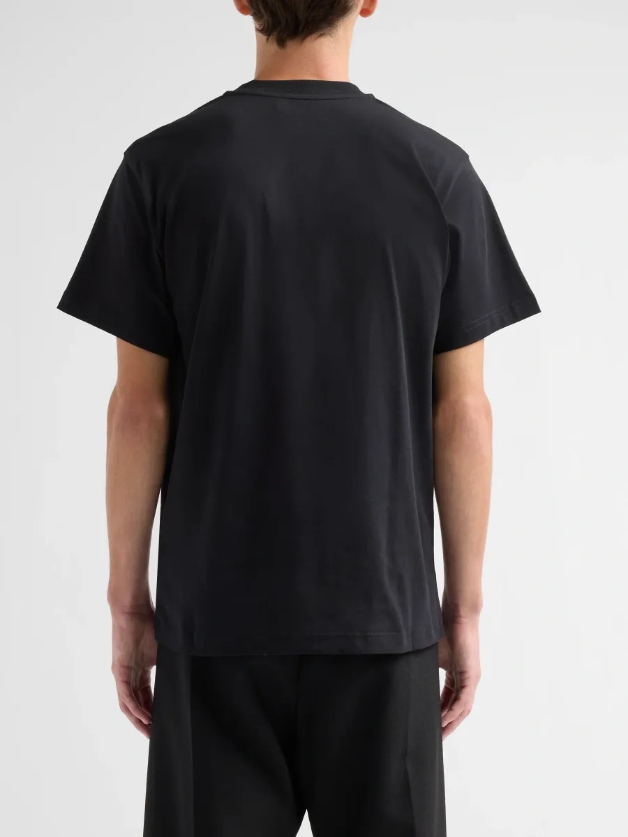 MOSCHINO Men's Logo Cotton Jersey T-Shirt | Thumbnail 3