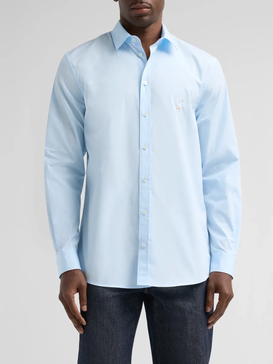 MOSCHINO Men's Duck Cotton Poplin Shirt | Thumbnail 4 MOSCHINO Men's Duck Cotton Poplin Shirt | Thumbnail 4