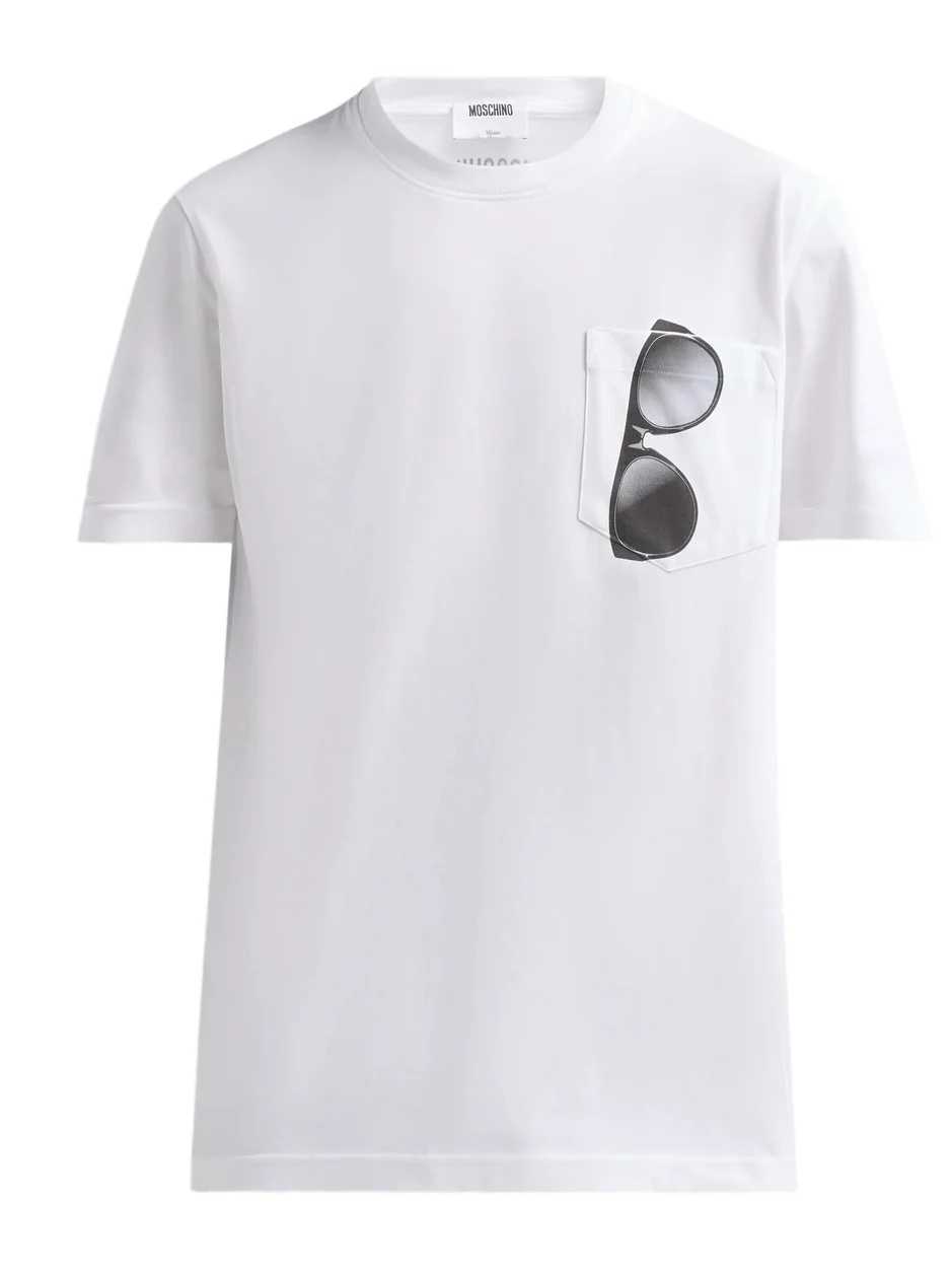 Men's Trompe L'oeil Cotton Jersey T-Shirt Men's Trompe L'oeil Cotton Jersey T-Shirt
