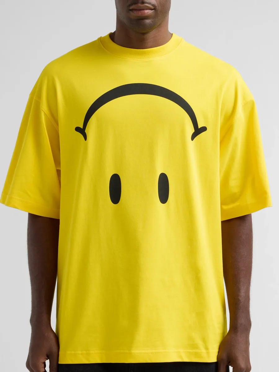 MOSCHINO Men's Smiley Face Jersey T-Shirt | Thumbnail 5 MOSCHINO Men's Smiley Face Jersey T-Shirt | Thumbnail 5