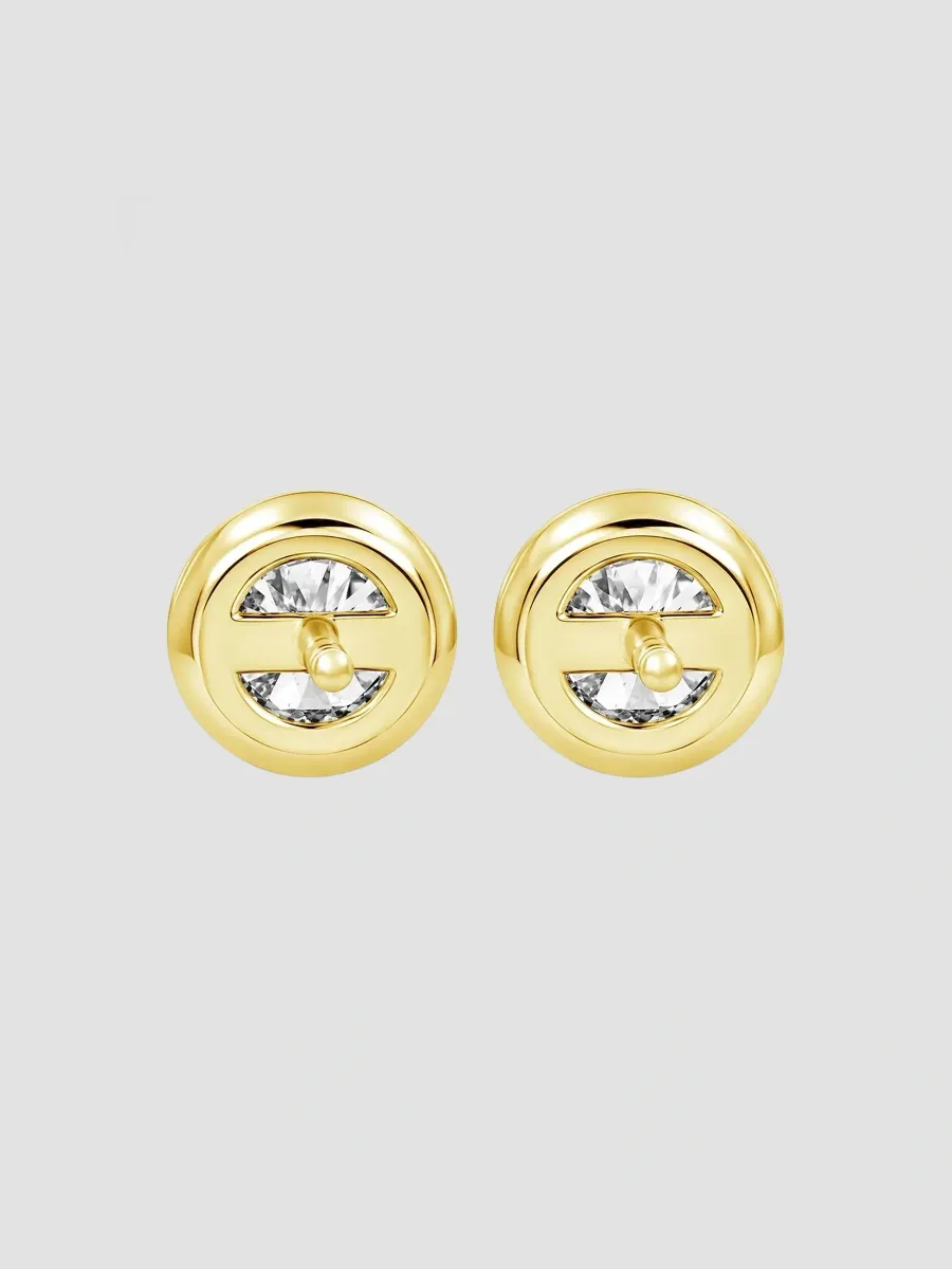 Lab Grown Diamonds Women's 18K Yellow Gold & 2.00 TCW Lab-Grown Diamond Stud Earrings | Thumbnail 2 Lab Grown Diamonds Women's 18K Yellow Gold & 2.00 TCW Lab-Grown Diamond Stud Earrings | Thumbnail 2