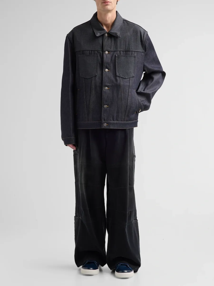 Lanvin Men's Classic Denim Jacket | Thumbnail 2 Lanvin Men's Classic Denim Jacket | Thumbnail 2