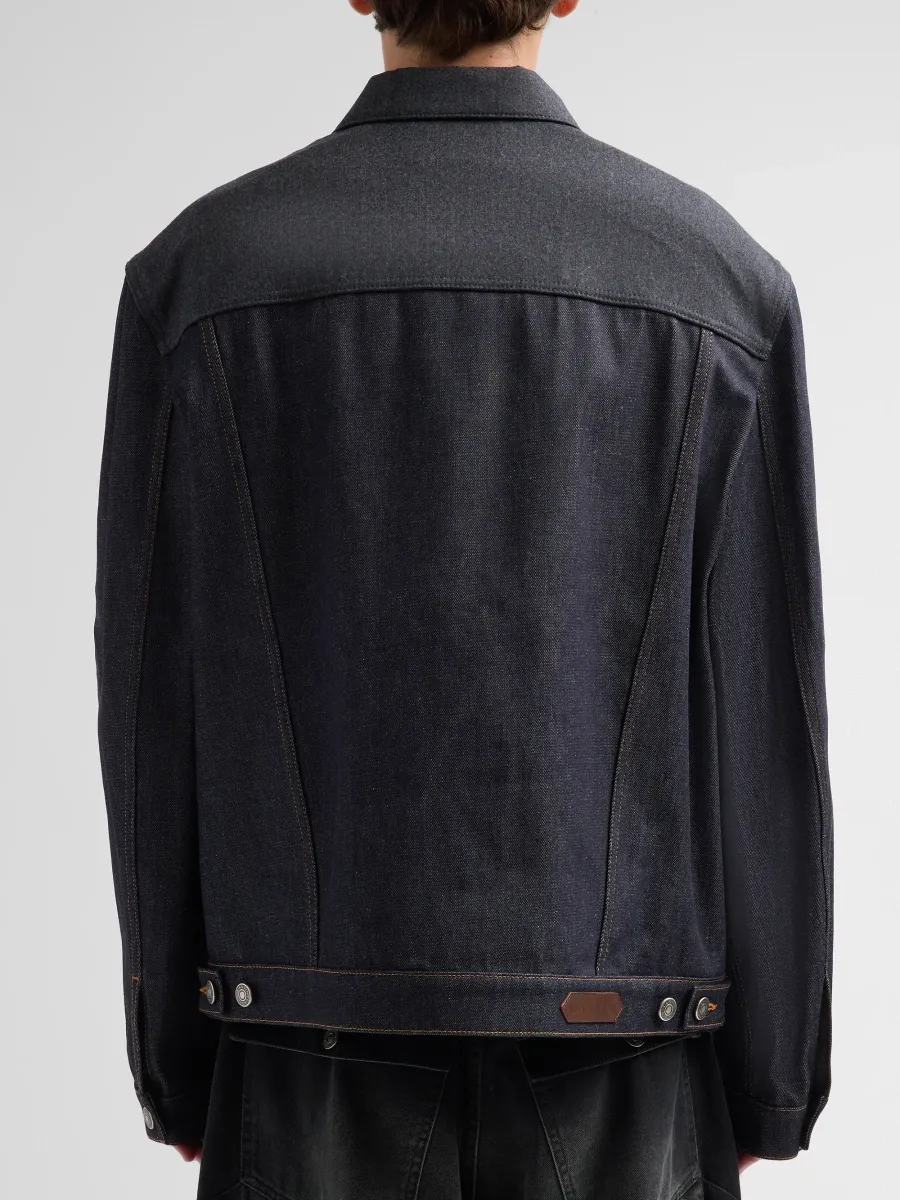 Lanvin Men's Classic Denim Jacket | Thumbnail 3 Lanvin Men's Classic Denim Jacket | Thumbnail 3