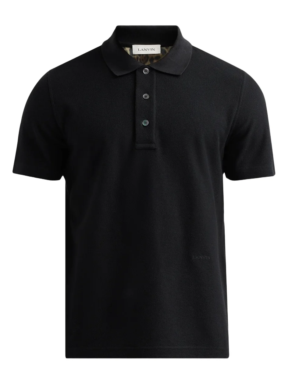 Men's Classic Leopard Polo Shirt Men's Classic Leopard Polo Shirt