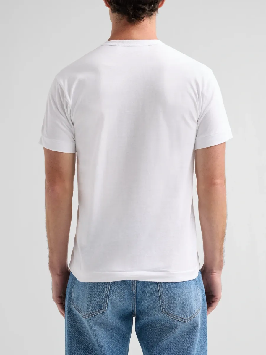 Comme des Garçons Men Heart Emblem Cotton Crewneck T-Shirt | Thumbnail 3