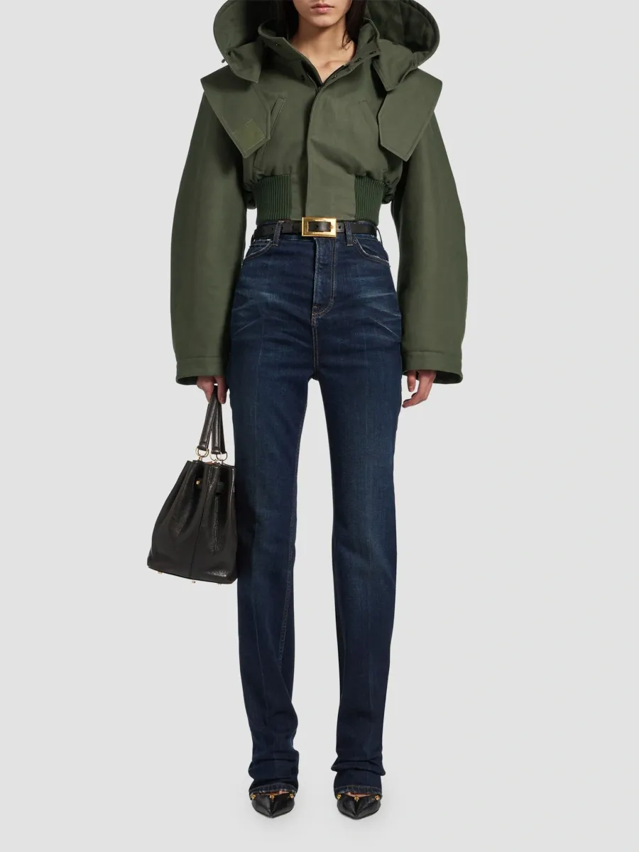 Balenciaga Women's High Waist Slim Jeans | Thumbnail 2 Balenciaga Women's High Waist Slim Jeans | Thumbnail 2