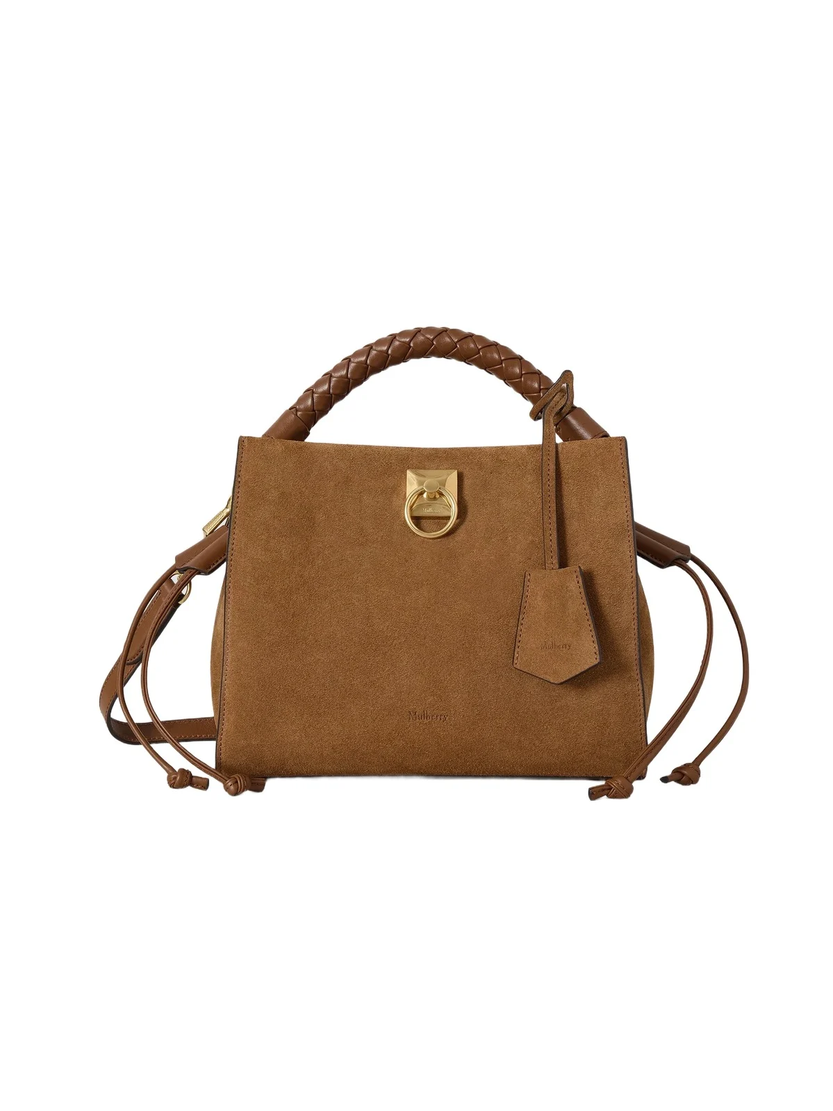 Women's Small Iris Suede Top Handle Bag Women's Small Iris Suede Top Handle Bag