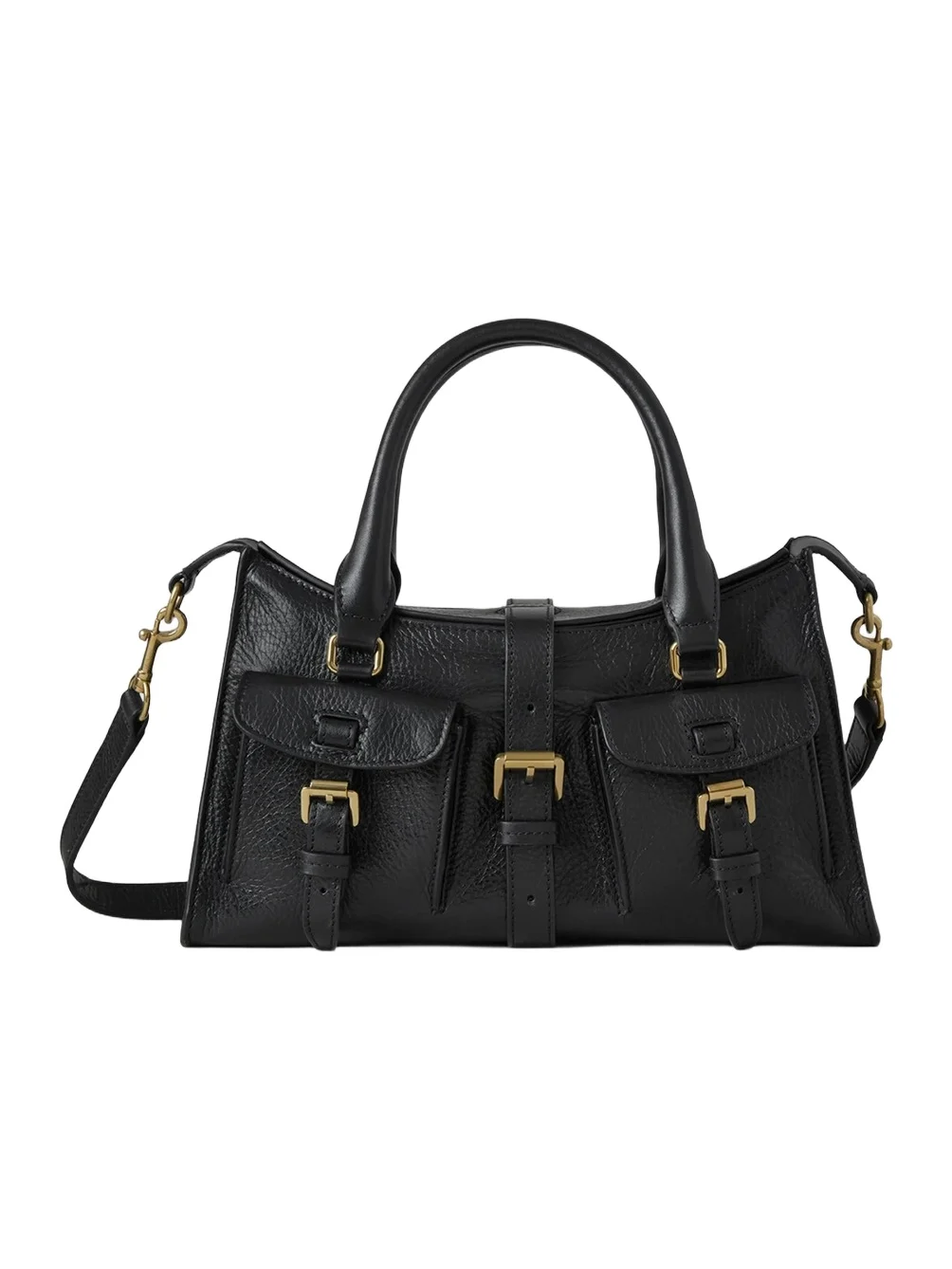 Women's Small Roxanne High-Shine Leather Bag