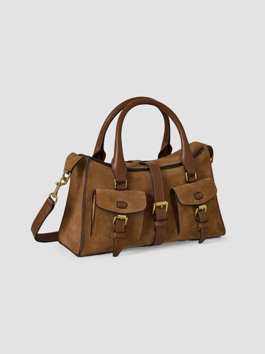 Mulberry Women's Small Roxanne Suede Bag | Thumbnail 3 Mulberry Women's Small Roxanne Suede Bag | Thumbnail 3