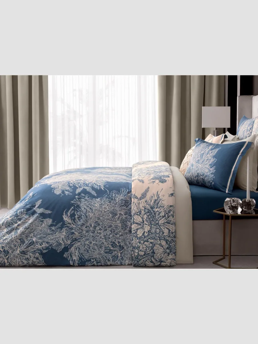 Togas Fonteni Duvet Cover & Sham Collection - Blue Peach | Thumbnail 2 Togas Fonteni Duvet Cover & Sham Collection - Blue Peach | Thumbnail 2