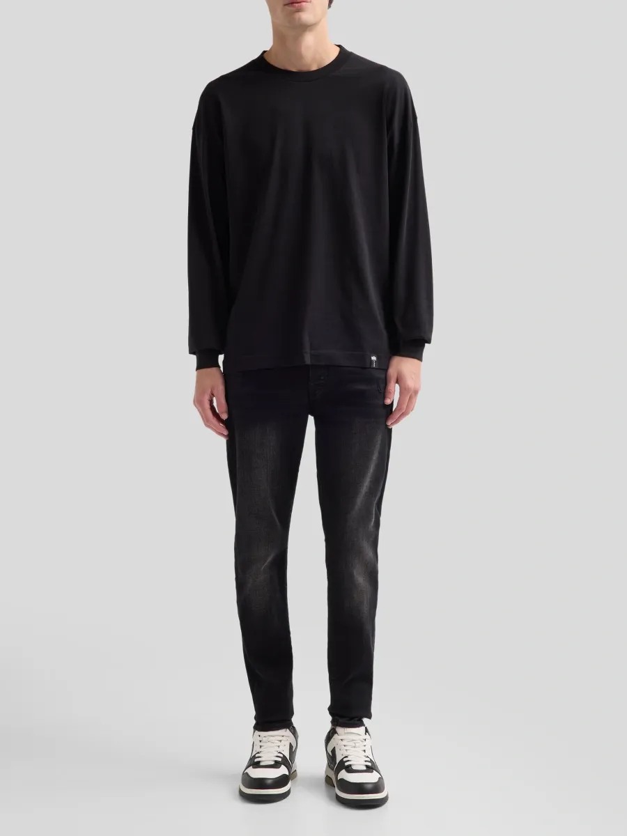 Palm Angels Men's Graphic Cotton Long-Sleeve Shirt | Thumbnail 2