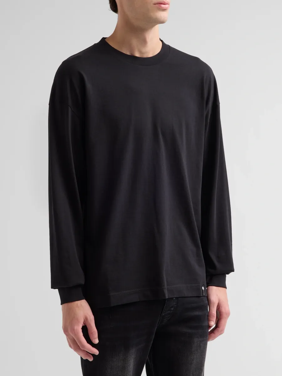 Palm Angels Men's Graphic Cotton Long-Sleeve Shirt | Thumbnail 4