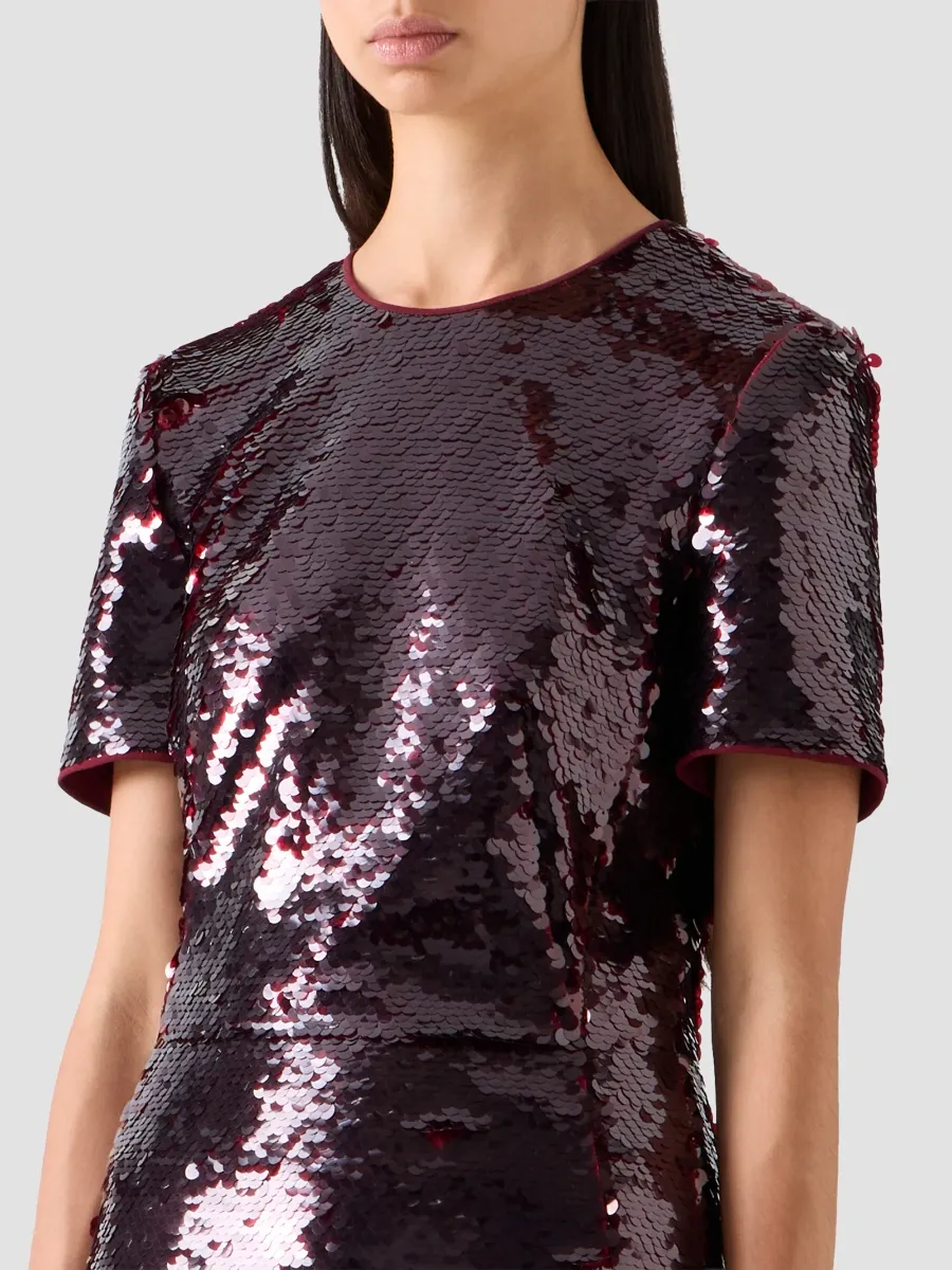 Akris Women's Sequined Tulle A-Line Gown | Thumbnail 5