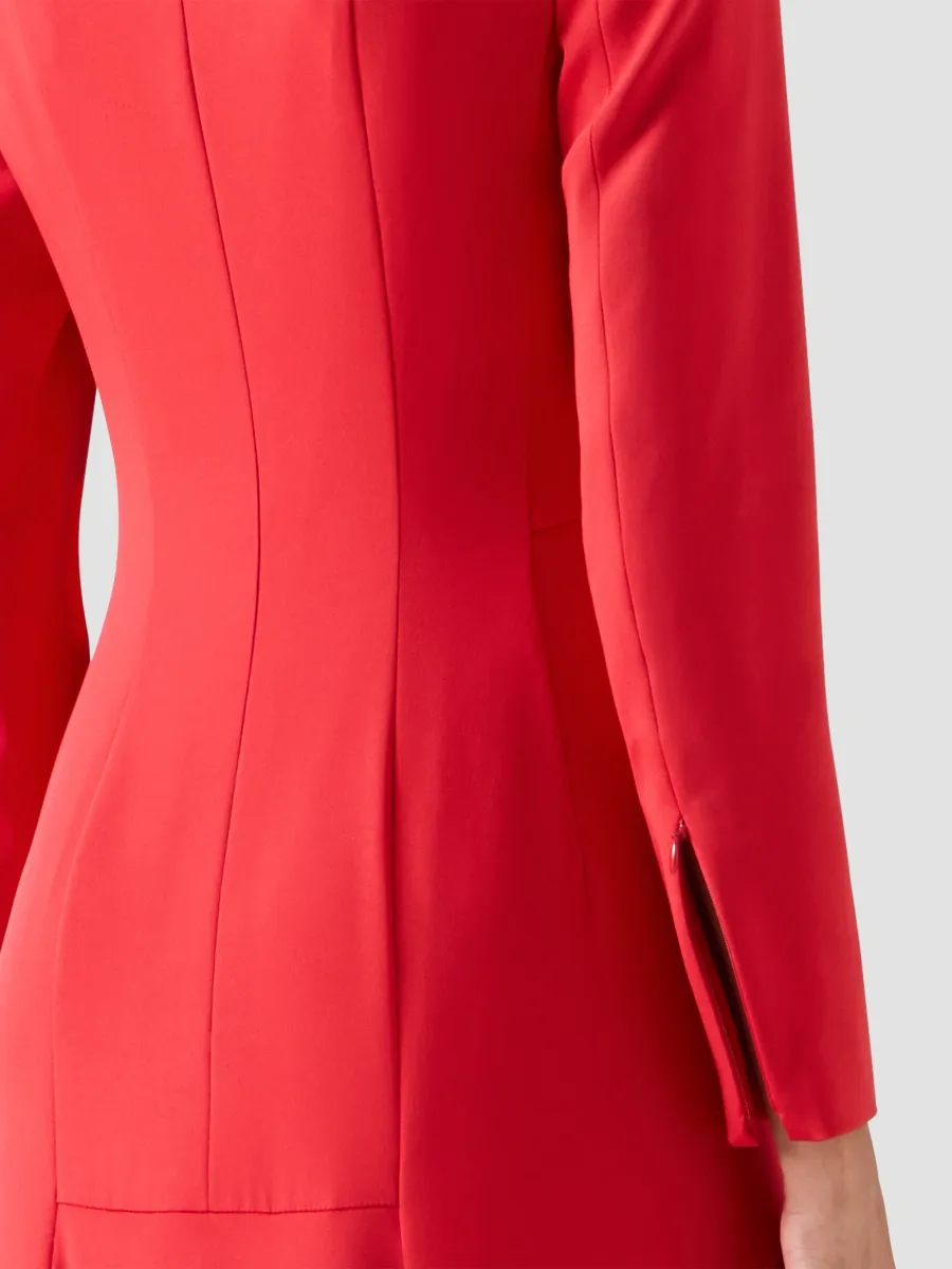 Akris Women's Stretch Silk Crêpe A-Line Gown | Thumbnail 4 Akris Women's Stretch Silk Crêpe A-Line Gown | Thumbnail 4