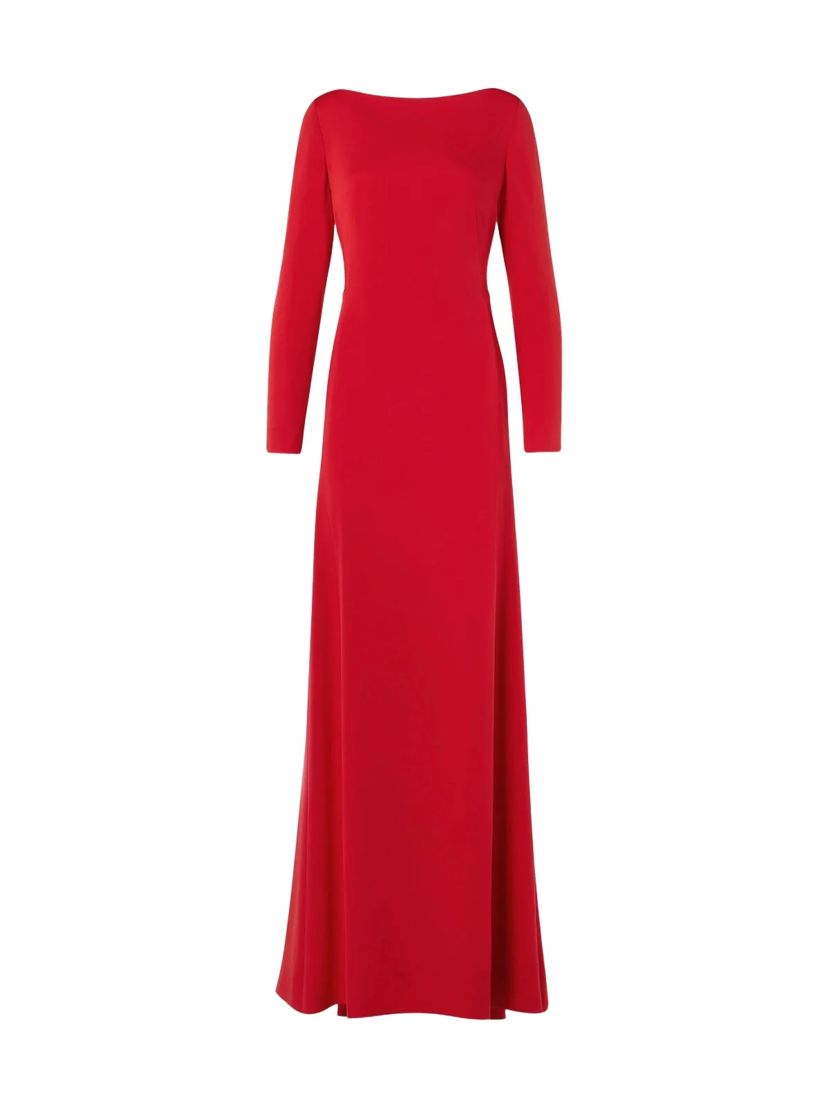 Women's Stretch Silk Crêpe A-Line Gown