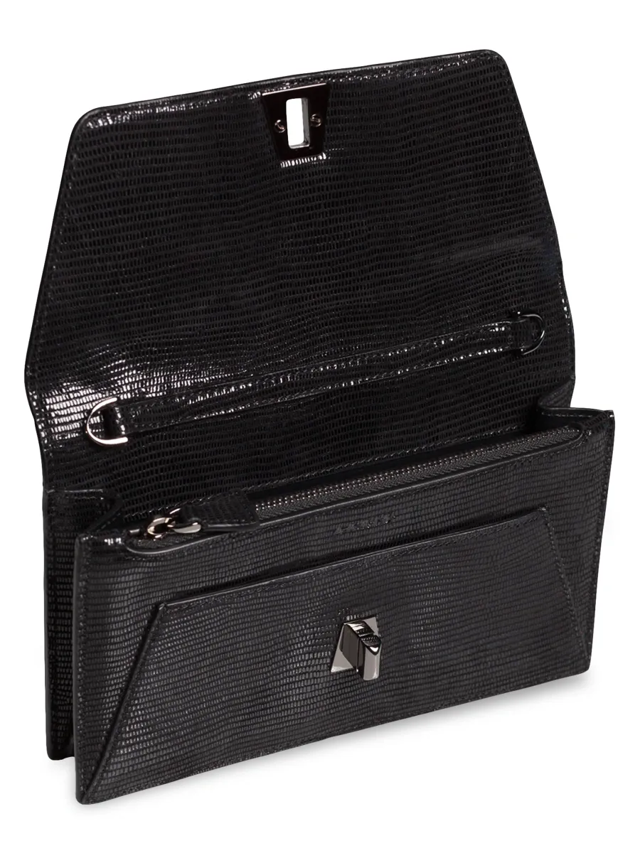 Akris Women's Anouk Envelope Patent Leather Crossbody Bag | Thumbnail 2 Akris Women's Anouk Envelope Patent Leather Crossbody Bag | Thumbnail 2