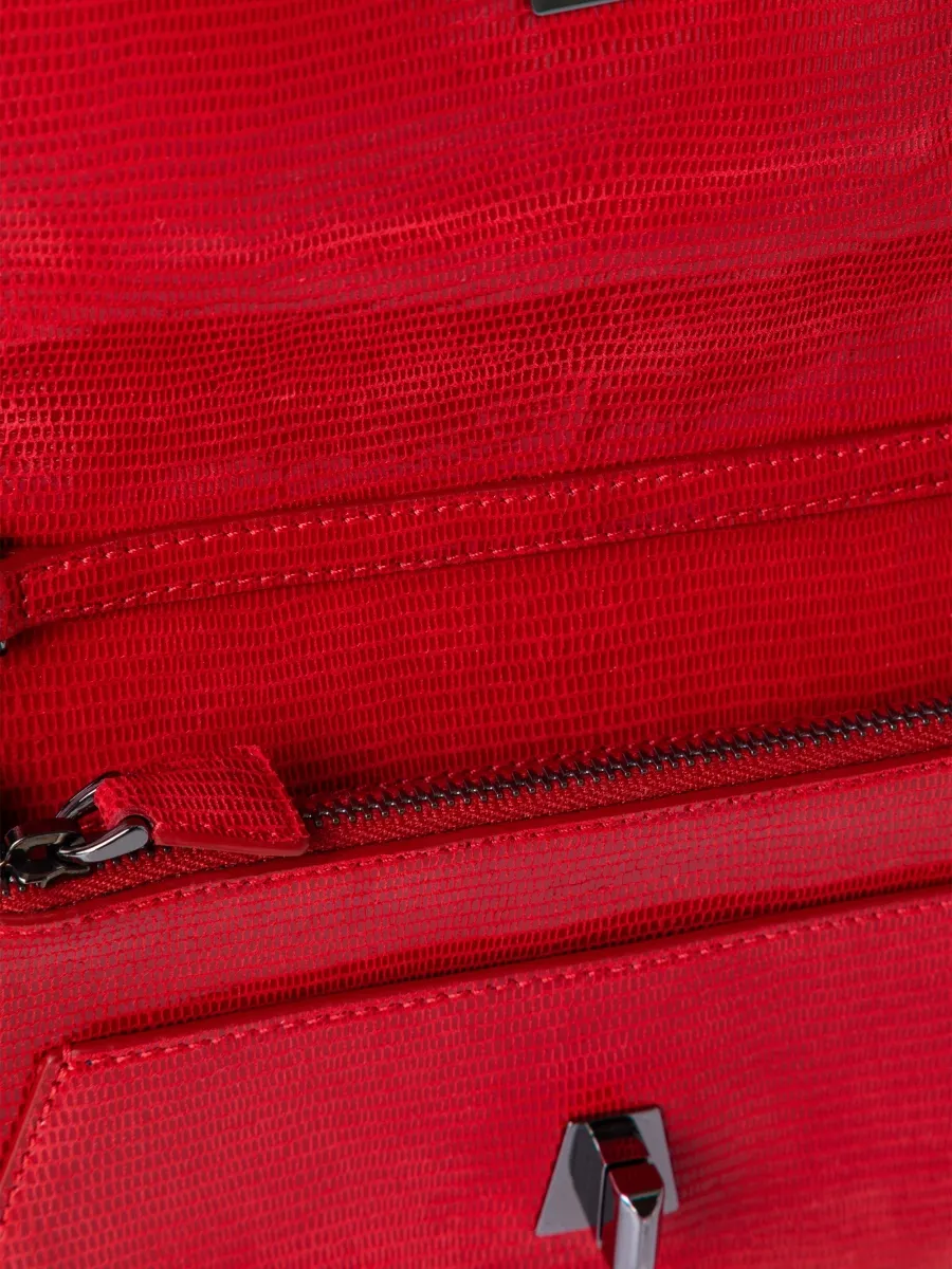 Akris Women's Anouk Envelope Patent Leather Crossbody Bag | Thumbnail 4 Akris Women's Anouk Envelope Patent Leather Crossbody Bag | Thumbnail 4