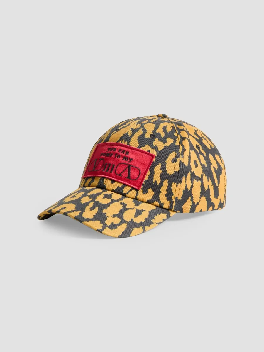 Valentino Men's MyVilla Animalier Jacquard Cotton Baseball Cap | Thumbnail 3 Valentino Men's MyVilla Animalier Jacquard Cotton Baseball Cap | Thumbnail 3