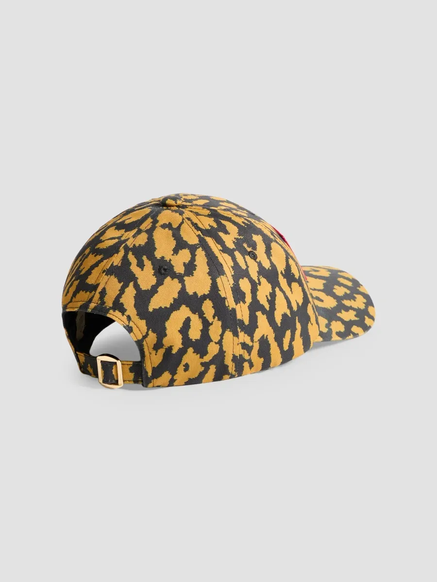 Valentino Men's MyVilla Animalier Jacquard Cotton Baseball Cap | Thumbnail 4 Valentino Men's MyVilla Animalier Jacquard Cotton Baseball Cap | Thumbnail 4