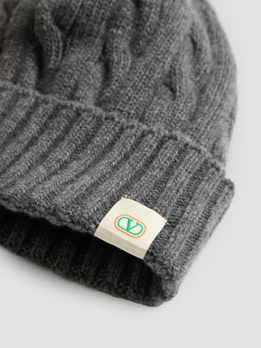 Valentino Men's Wool Beanie | Thumbnail 4