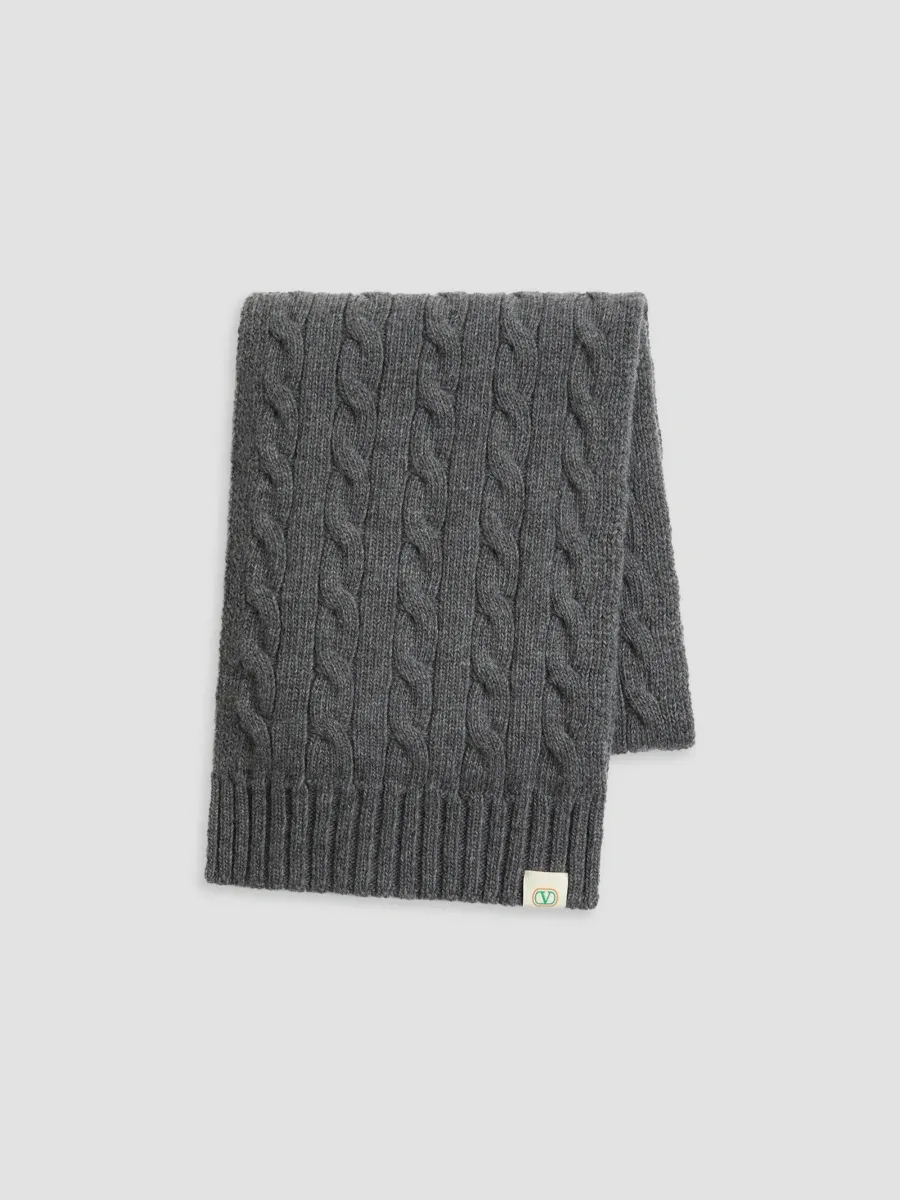 Valentino Men's Woolen Scarf | Thumbnail 2 Valentino Men's Woolen Scarf | Thumbnail 2