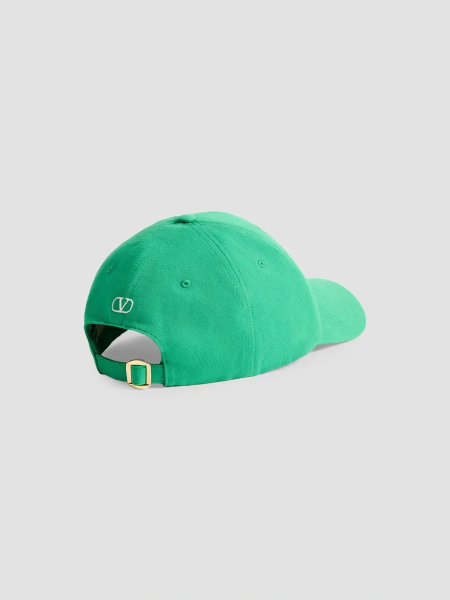 Valentino Men's MyVilla Embroidered Cotton Baseball Cap | Thumbnail 4 Valentino Men's MyVilla Embroidered Cotton Baseball Cap | Thumbnail 4