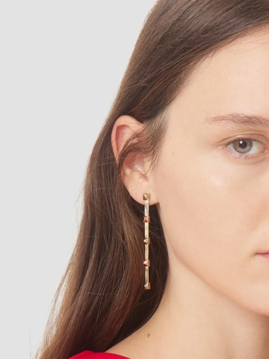 Valentino Women's Rockstud Metal Drop Earrings | Thumbnail 2