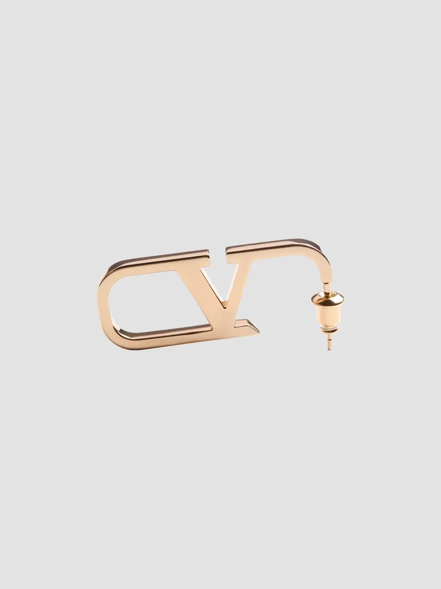 Valentino Women's VLogo Signature Metal Earrings | Thumbnail 3 Valentino Women's VLogo Signature Metal Earrings | Thumbnail 3