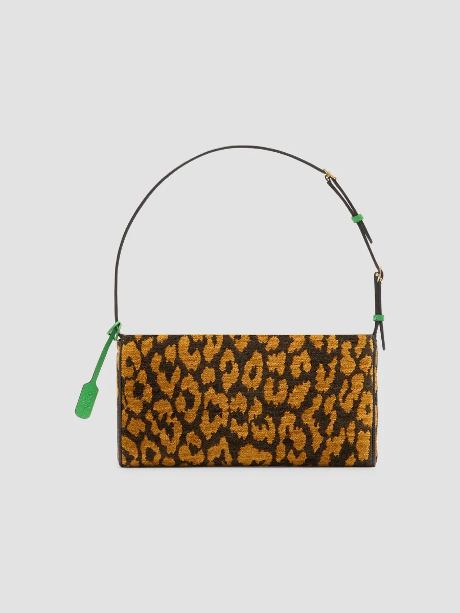 Valentino Women's Devain Small Shoulder Bag in Animalier Jacquard Fabric | Thumbnail 4 Valentino Women's Devain Small Shoulder Bag in Animalier Jacquard Fabric | Thumbnail 4