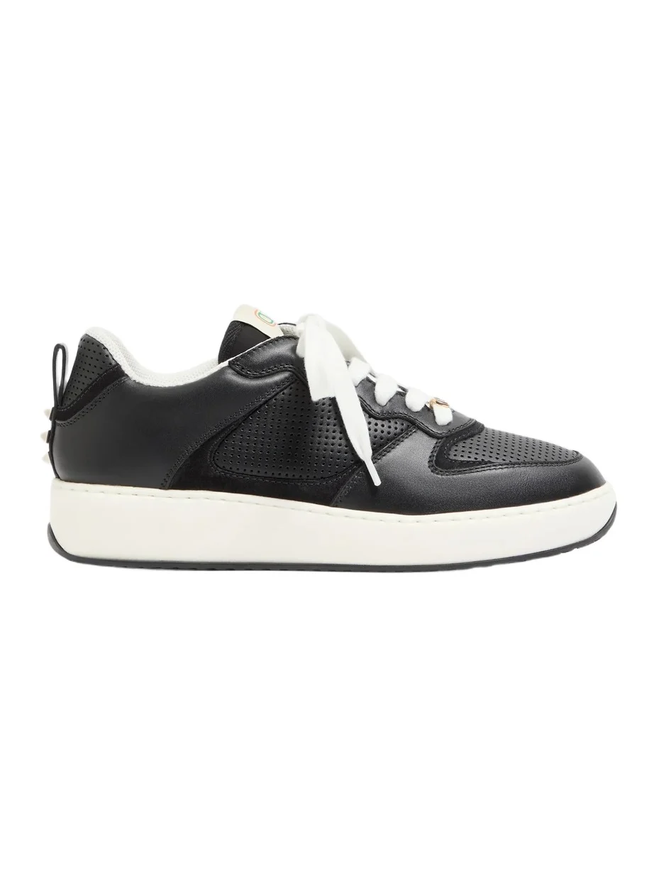 Valentino Men's Riseone Sneakers in Nappa Calfskin - Black