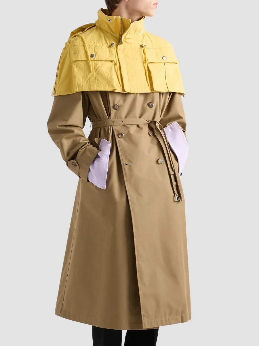 Prada Men's Cotton Blend Coat | Thumbnail 3