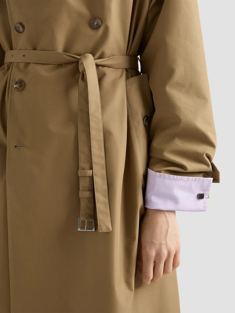 Prada Men's Cotton Blend Coat | Thumbnail 7