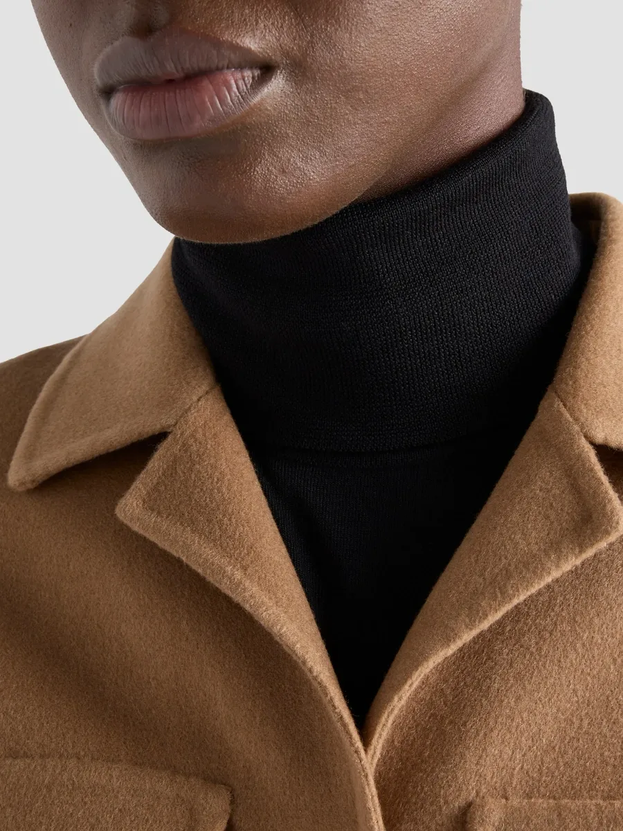 Prada Women's Wool Turtleneck Sweater | Thumbnail 5 Prada Women's Wool Turtleneck Sweater | Thumbnail 5