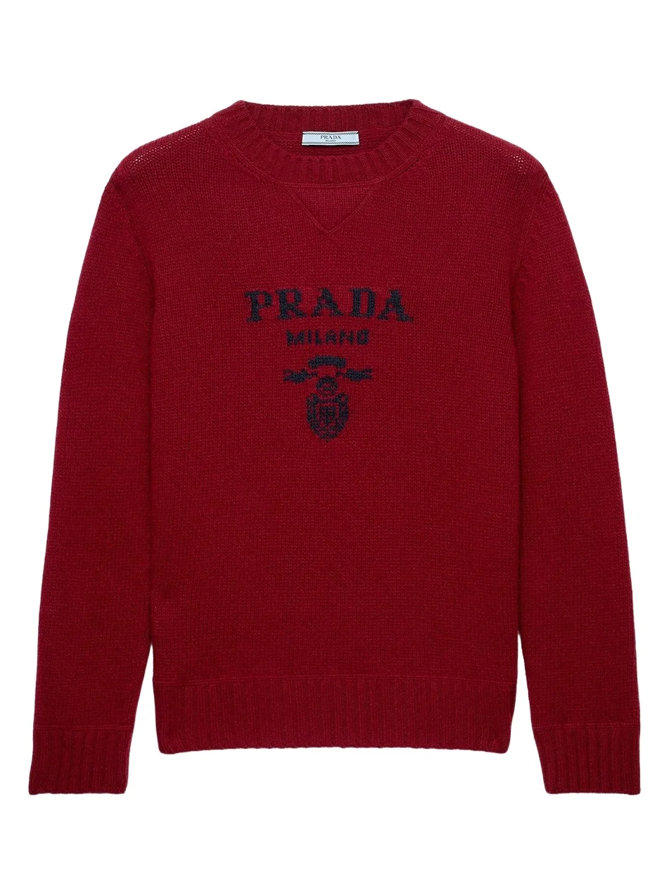 Women's Cashmere and Wool Crew-Neck Sweater