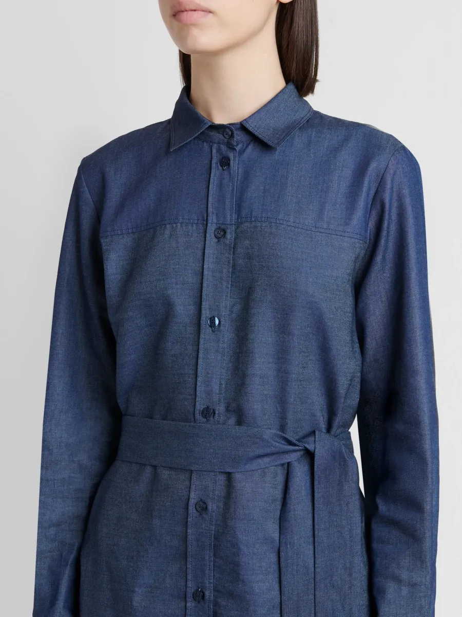Etro Women's Sangallo Embroidered Cotton-Blend Self-Belt Midi Shirtdress | Thumbnail 5 Etro Women's Sangallo Embroidered Cotton-Blend Self-Belt Midi Shirtdress | Thumbnail 5