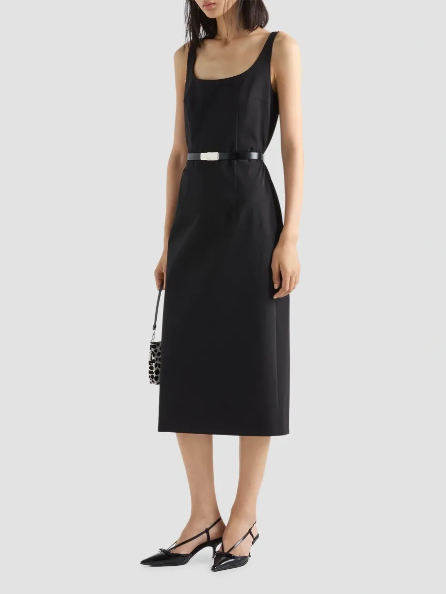 Prada Women's Stretch Technical Fabric Dress | Thumbnail 2