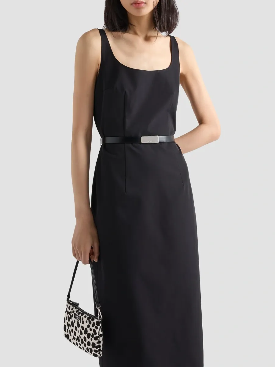 Prada Women's Stretch Technical Fabric Dress | Thumbnail 5