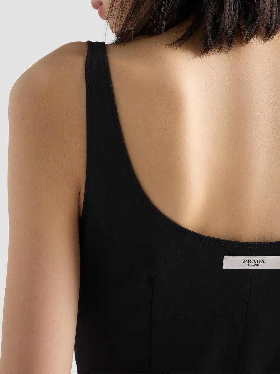 Prada Women's Stretch Technical Fabric Dress | Thumbnail 6
