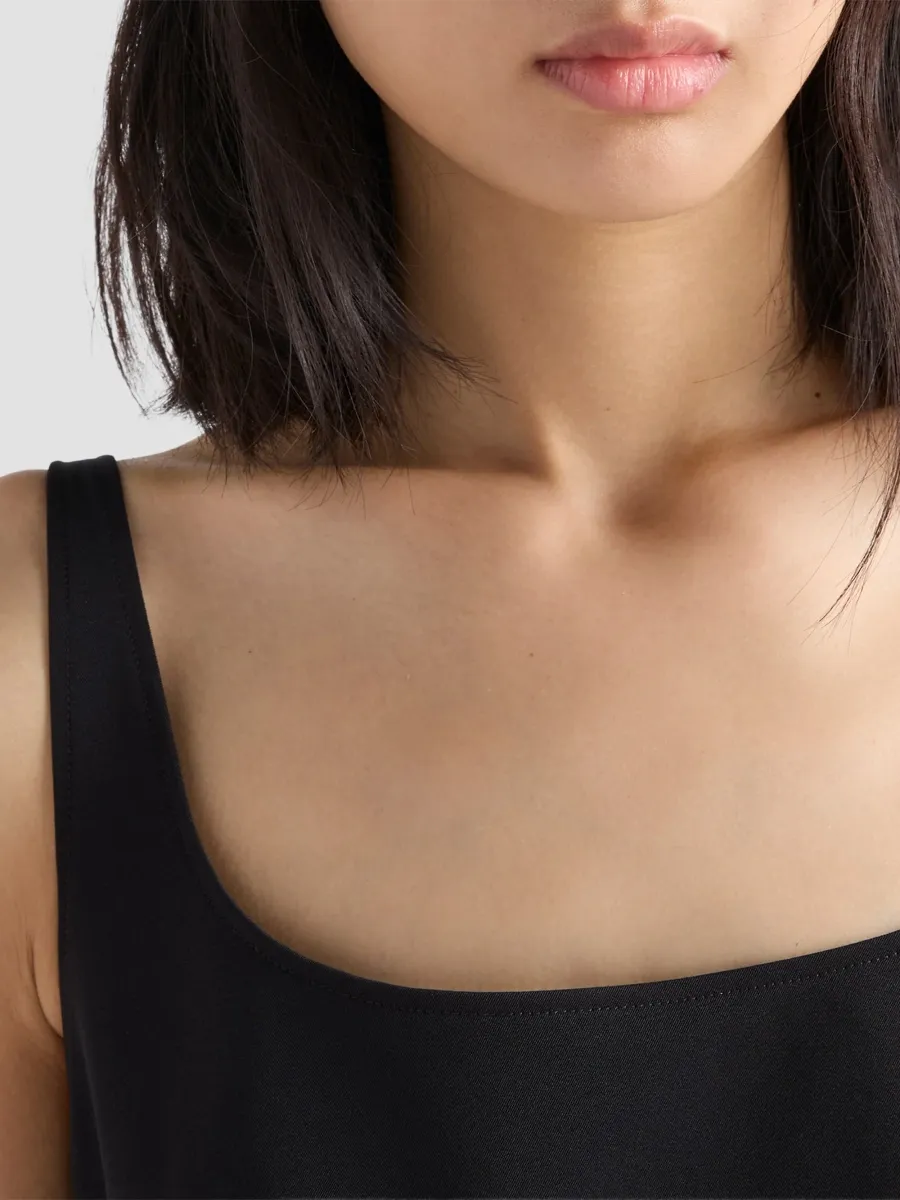 Prada Women's Stretch Technical Fabric Dress | Thumbnail 7